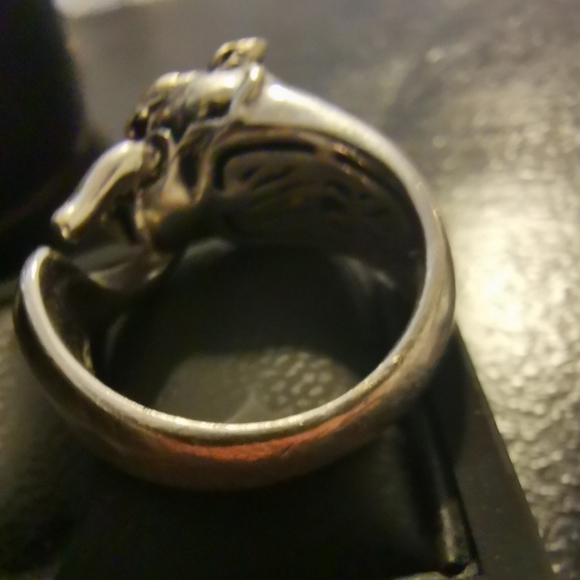 Effy Men's Panther Ring Sterling Silver US 10.5 - Picture 8 of 11